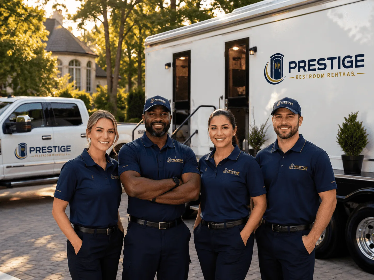 Trusted Luxury Portable Restrooms company in Vergas, MN